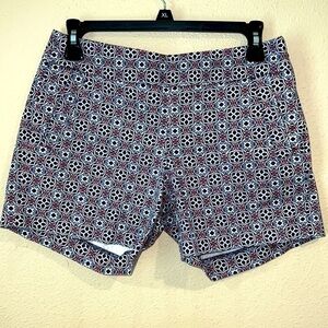 Women’s J. Crew sz 0 side zip classic modern graphic casual shorts